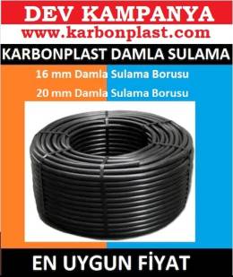 16 mm Damlama Sulama Düz Boru 200 mt