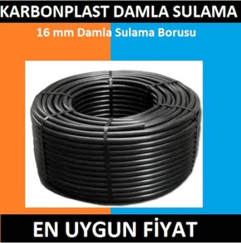 16 mm Damlama Sulama Düz Boru 50 mt - 1