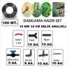 CPLAST 16 MM 100 MT 33 cm DELİK ARALIKLI DAMLAMA SULAMA BORU VE PARÇA SETİ - Thumbnail (1)