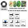 CPLAST 16 mm 100 MT 40 cm DELİK ARALIKLI DAMLAMA SULAMA BORU VE PARÇA SETİ - Thumbnail (1)