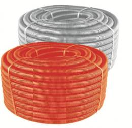 Karbonplast 10 mm Plastik Spiral Boru H. Free Alev Yayan 100 Mt ( Turuncu veya Gri )