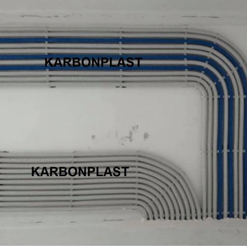 Karbonplast 10 mm Plastik Spiral Boru H. Free Alev Yayan 100 Mt ( Turuncu veya Gri ) - 3