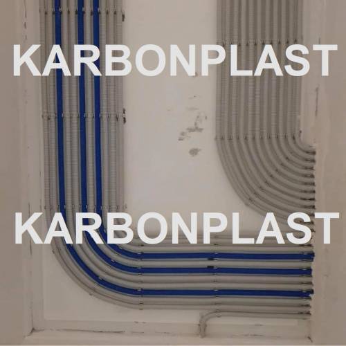 Karbonplast 10 mm Plastik Spiral Boru H. Free Alev Yayan 100 Mt ( Turuncu veya Gri ) - 5