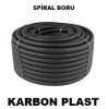 Karbonplast 11 mm Plastik Klavuz Telli Spiral Boru 100 Mt - Thumbnail (2)