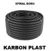 Karbonplast Plastik Spiral Boru Sİyah 10 mm 100 mt - Thumbnail (3)